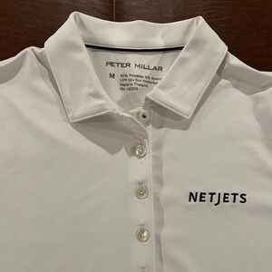 NETJETS Peter Millar Women’s Performance Polo Shirt - Size Medium